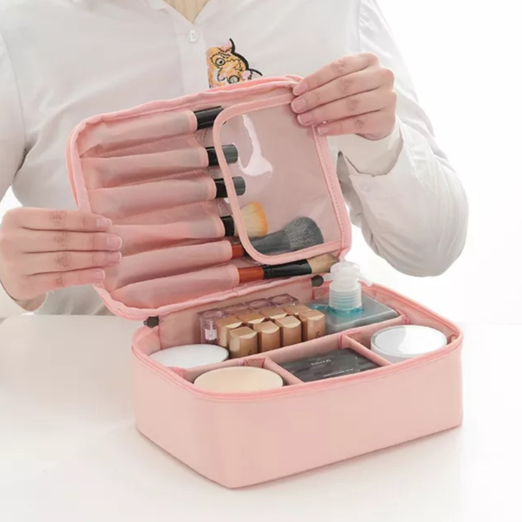 Cosmetiquera Organizadora de Maquillaje Portátil
