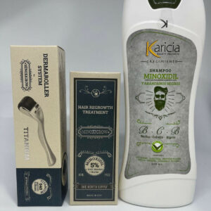 Kit Crecimiento de Cabello y Barba con Minoxidil CABALLERO