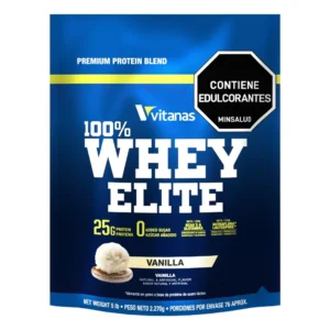 Vitana 100% Whey Elite - Proteina Premium Vainilla (5LB)
