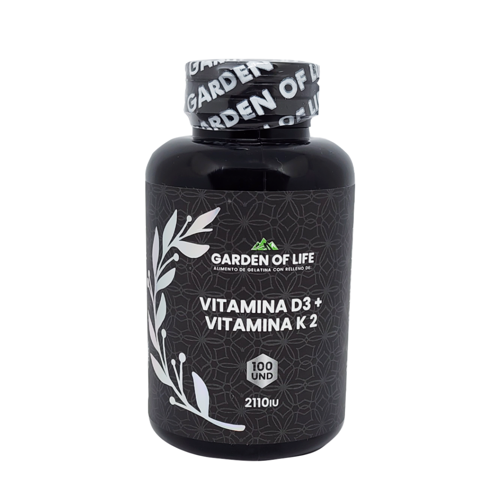 Vitamina D3 + Vitamina K2, Garden INVIMA | 100Cap