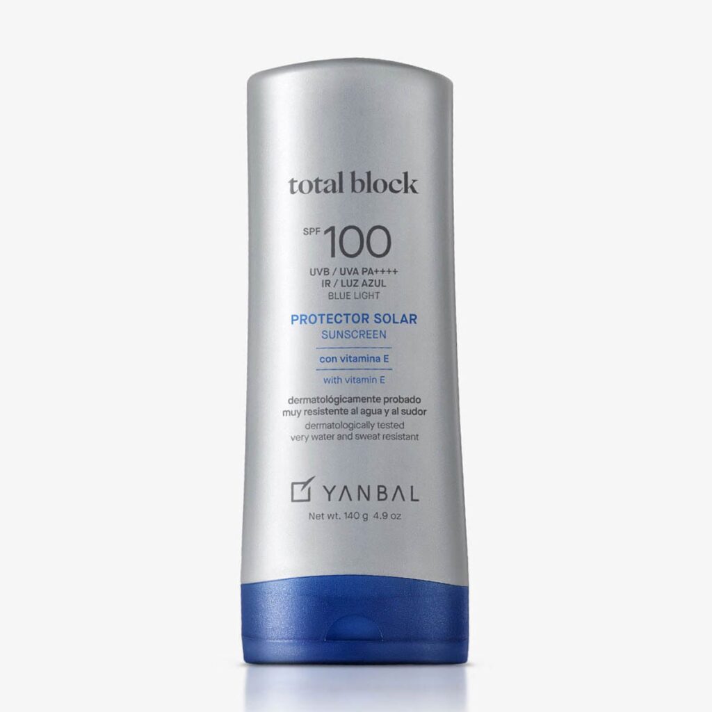 Protector Solar Total block SPF 100 YANBAL 140G
