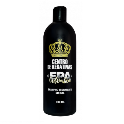 shampoo hidratante sin sal EPA COLOMBIA 500ML
